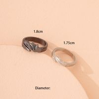 New Rome Opening Finger Simple Fashion Retro Hip Hop Exquisite Ring main image 5