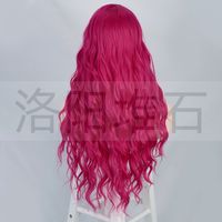 Wigs European And American Women's Wigs Small Lace Long Curly Hair Water Ripples Headgear main image 3