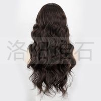 Wig European And American Ladies Wig Small Lace Front Lace Medium Long Curly Hair Synthetic Wigs Lace Wigs Wig main image 3
