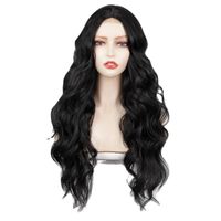European And American Ladies Wigs Small Lace Long Curly Hair Big Waves Wigs main image 6