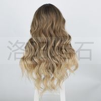 Wig European And American Ladies Wig Small Lace Medium Large Wave Long Curly Hair Synthetic Wigs Wigs Wig In Stock main image 4