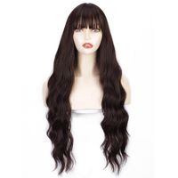 Wig European And American Corrugated Long Curly Hair Headgear Wig main image 6