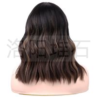 Fashion Wigs Ladies Chemical Fiber Wig Headgear Lace Wigs Short Curly Hair main image 3