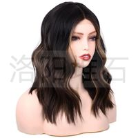 Fashion Wigs Ladies Chemical Fiber Wig Headgear Lace Wigs Short Curly Hair main image 4