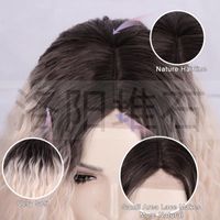 Wig European And American Ladies Wig Short Curly Hair Small Lace Hand-woven Forehead Lace Wig Head Cover Wigs With Small Curly Hair main image 5