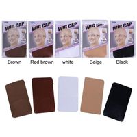 European And American Style Black High Elastic Wig Hair Net Hair Cap Wholesale main image 5