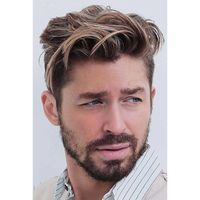 2021 New Wig Men Brown Partial Short Men's Brown European And American Men's Wig In Stock One Piece Dropshipping main image 3