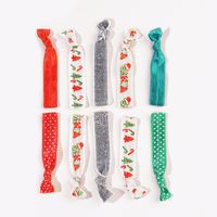 Christmas Headband Hair Accessories Knotted Hair Rope Christmas Set main image 5