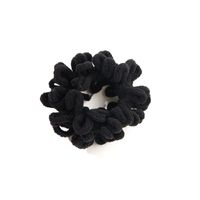 Autumn And Winter Plush Hair Band Women's Pleated Beard Edge Velvet Elastic Wide Rubber Band Ins Hair Rope Rubber Band Simple Hairtie main image 6
