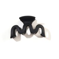 Large Frosted Plastic Plate Hair Gripping Clip Hair Clip Back Head High Hair Volume Shark Clip main image 6