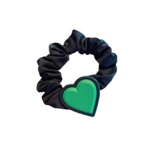 Fashionable Green Retro Ins Head Rope Hair Ring main image 6
