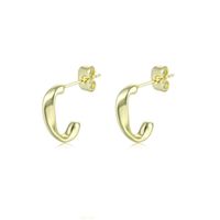 Fashion Jewelry C-shaped Earrings Jewelry 18k Gold C-shaped Earrings main image 6