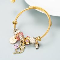 European And American Fashion & Trend Special-interest Design Personalized Diy Multi-element Bracelet Women's Simple Gold Bracelet Wrist Ring Accessories sku image 3
