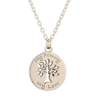 European And American Creative Tree Of Life Pendent Niche Necklace Wholesale sku image 1