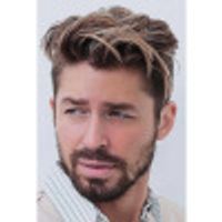 2021 New Wig Men Brown Partial Short Men's Brown European And American Men's Wig In Stock One Piece Dropshipping sku image 1