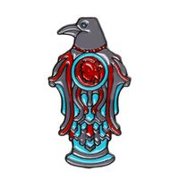 New Drip Brooch Creative Personality Cartoon Eagle Brooch Badge Bag Clothing Accessories Wholesale sku image 2