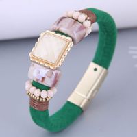 European And American Fashion Metal Simple Box Magnet Buckle Bracelet Wholesale main image 4