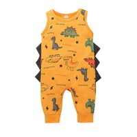 ملابس الأطفال 2021 طفل ذكر ديناصور ملابس الأطفال الكرتون الأطفال حديثي الولادة ملابس الصيف main image 6