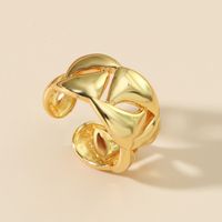 Retro-open-ring-trend All-match-mode Hohlgewebe-ring sku image 3