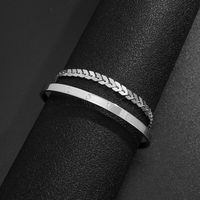 Fashion Geometric Iron Plating No Inlaid Women'S Bracelets main image 5