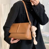 New Trend Simple Retro Bag Texture Shoulder Bag Fashion Casual Messenger Bag main image 3