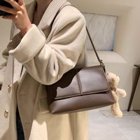 New Trend Simple Retro Bag Texture Shoulder Bag Fashion Casual Messenger Bag main image 5