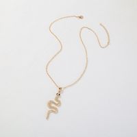 Element Metal Snake Clavicle Chain Necklace Wholesale main image 7