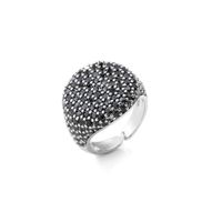 Jewelry Full Diamond Round Ring Open Geometric Zircon Ring sku image 8