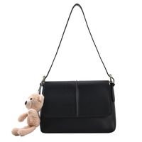 New Trend Simple Retro Bag Texture Shoulder Bag Fashion Casual Messenger Bag sku image 5