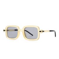 European And American Contrast Color Trend Retro Sunglasses Modern Charm Sunglasses sku image 7