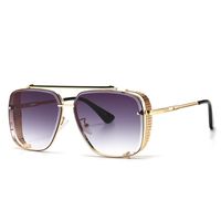 New Style Modern Retro Frame Thin Leg Sunglasses sku image 6