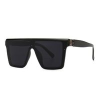 Wide-leg Flat-top Classic Wild Retro Trend Sunglasses sku image 2