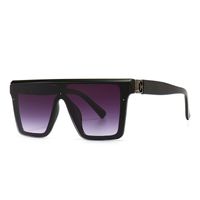 Wide-leg Flat-top Classic Wild Retro Trend Sunglasses sku image 4