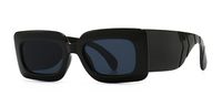 European And American Retro Snakeskin Pattern Wide-leg Sunglasses Wild Trend Sunglasses sku image 2