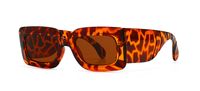 European And American Retro Snakeskin Pattern Wide-leg Sunglasses Wild Trend Sunglasses sku image 6