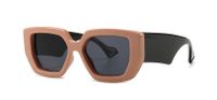European And American Geometric Contrast Color Retro High-end Sunglasses sku image 5