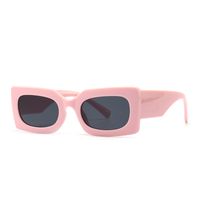 Cross-border Square Jelly Color Modern Fashion Fashion Catwalk Sunglasses sku image 5