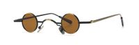 Cross-border Foreign Trade Steampunk Retro Round Narrow Lens Sunglasses sku image 5