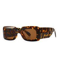Retro Sunglasses Contrast Color Wide-leg Sunglasses Wild Trend Sunglasses sku image 2