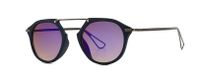 New Style Retro Round Frame Thin Leg Leopard Geometric Sunglasses sku image 6