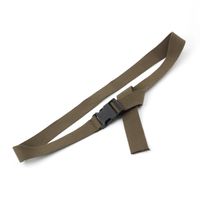 New Canvas Belt Automatic Smooth Buckle Trousers Nylon Casual Long Belt sku image 8