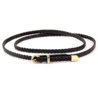 Woven Belt Pin Buckle Retro Casual Thin Belt Waist Rope Wholesale sku image 6
