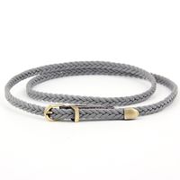 Woven Belt Pin Buckle Retro Casual Thin Belt Waist Rope Wholesale sku image 9