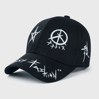 European And American Fashion Hip-hop Personality Cotton Baseball Caps Sunscreen Caps Wholesale sku image 1