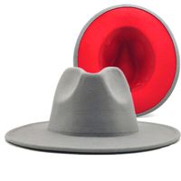 قبعات حمراء خارجية ووردة داخلية حمراء sku image 26