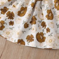 New Printing Fashion Stitching Bowknot Decor Children's Skirt Wholesale main image 5