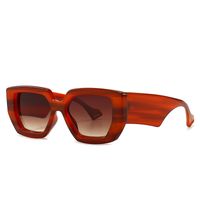 European And American Geometric Contrast Color Retro High-end Sunglasses main image 5