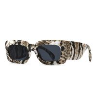 European And American Retro Snakeskin Pattern Wide-leg Sunglasses Wild Trend Sunglasses main image 3