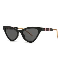 Cat-eye Shape Frame Sunglasses Classic Retro Trend Anti-blue Light Flat Mirror main image 1
