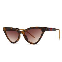 Cat-eye Shape Frame Sunglasses Classic Retro Trend Anti-blue Light Flat Mirror main image 4